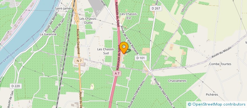 localisation de l'entreprise DOMAINE DE LA VILLE ROUGE  MERCUROL-VEAUNES