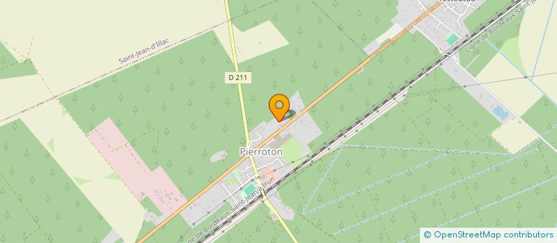 localisation de l'entreprise DOMAINE DE LACOMBE  CESTAS