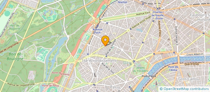 localisation de l'entreprise DOMAINE DE LAGUICHE-MORGEOT à PARIS
