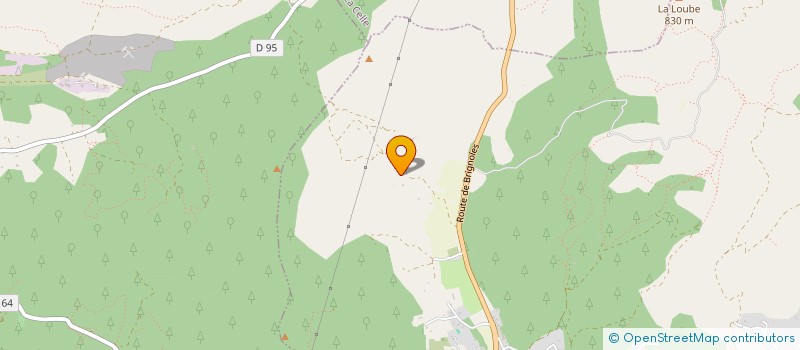 localisation de l'entreprise DOMAINE DE LAMANON à LA ROQUEBRUSSANNE