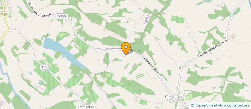 localisation de l'entreprise DOMAINE DE LASSERRE à POUYDRAGUIN