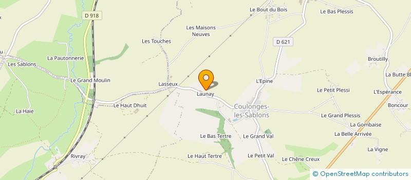 localisation de l'entreprise DOMAINE DE LAUNAY à REMALARD-EN-PERCHE