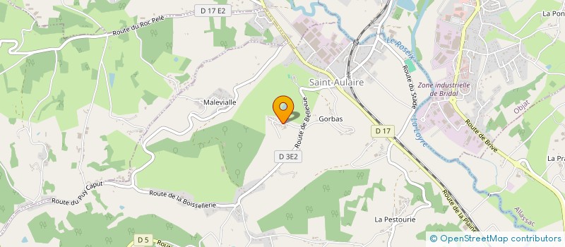 localisation de l'entreprise DOMAINE DE LEYGONIE  SAINT-AULAIRE