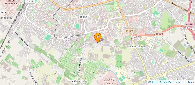 localisation de l'entreprise DOMAINE DE LONCHERAY à ANGERS