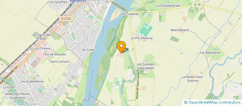 localisation de l'entreprise DOMAINE DE MAISON NEUVE  BEAUGENCY