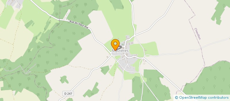 localisation de l'entreprise DOMAINE DE MAIZIERES à MAIZIERES