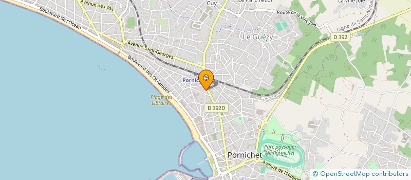 localisation de l'entreprise DOMAINE DE MARIE à PORNICHET