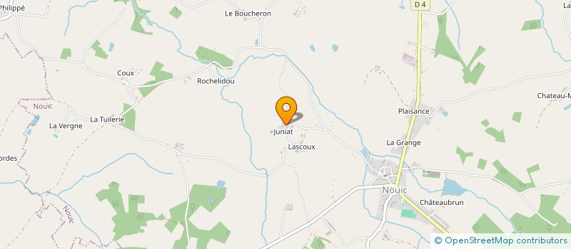 localisation de l'entreprise DOMAINE DE MAZEROLLES à NOUIC