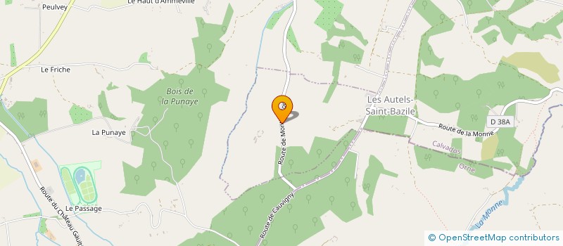 localisation de l'entreprise DOMAINE DE MEAUTRY  SAINT-PIERRE-EN-AUGE