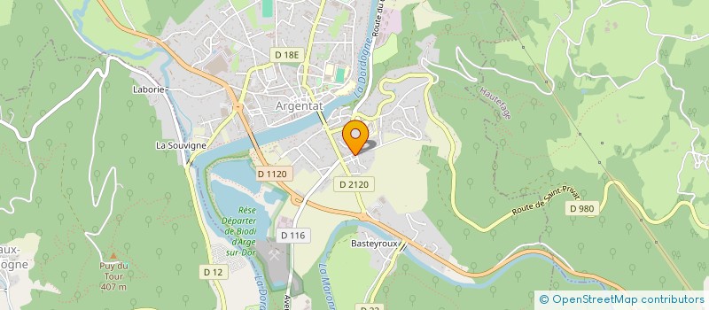 localisation de l'entreprise DOMAINE DE MEILHAC  HAUTEFAGE