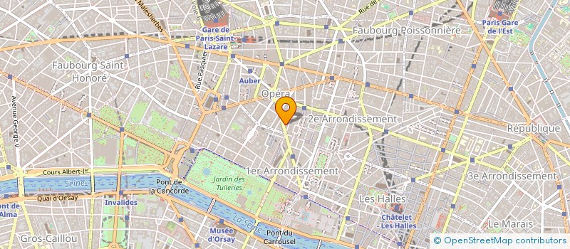 localisation de l'entreprise DOMAINE DE MENADE à PARIS