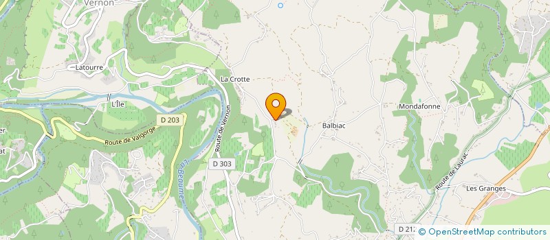 localisation de l'entreprise DOMAINE DE MERCOIRE à ROSIERES