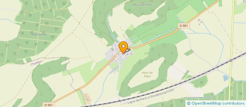 localisation de l'entreprise DOMAINE DE MEUSSAUMONT à VIGNEULLES-LES-HATTONCHATEL