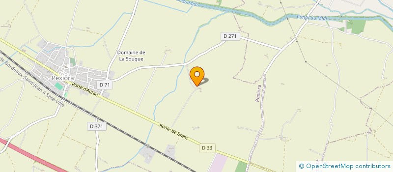 localisation de l'entreprise DOMAINE DE MEZERAN  PEXIORA