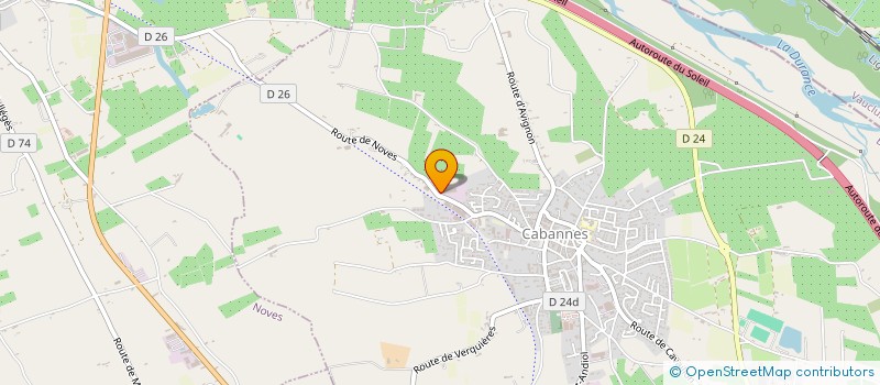 localisation de l'entreprise DOMAINE DE MONDESIR  CABANNES