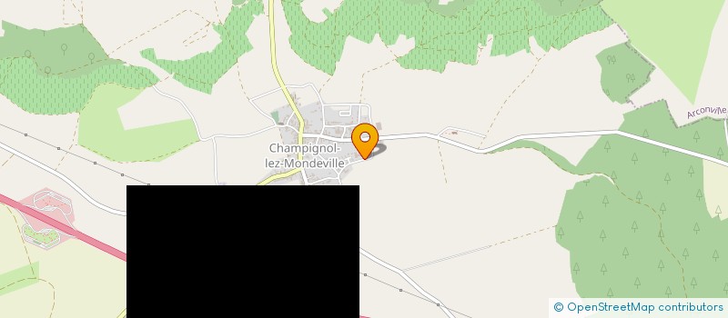 localisation de l'entreprise DOMAINE DE MONDEVILLE  CHAMPIGNOL-LEZ-MONDEVILLE