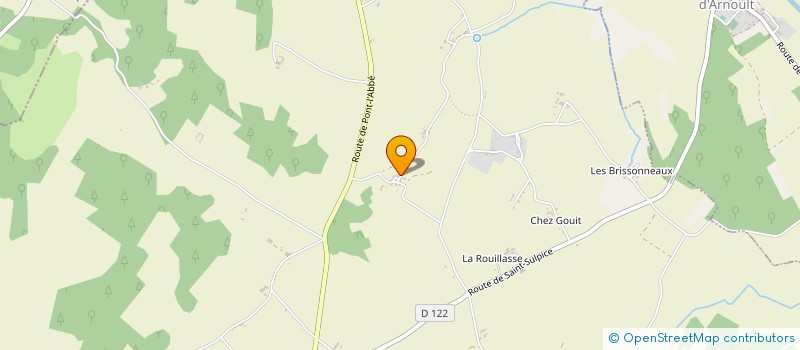 localisation de l'entreprise DOMAINE DE MONREVE  SAINTE-GEMME