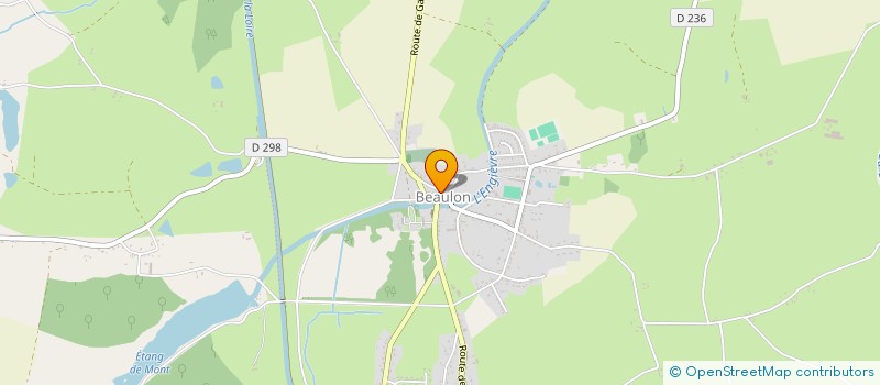 localisation de l'entreprise DOMAINE DE MONTCOMBROUX  BEAULON