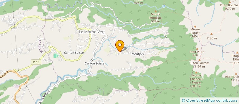 localisation de l'entreprise DOMAINE DE MORNE MADAME  LE MORNE-VERT