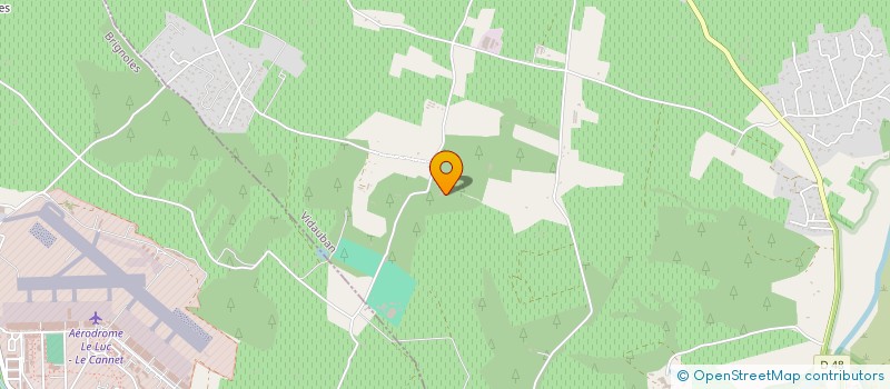 localisation de l'entreprise DOMAINE DE MOURESSE à VIDAUBAN