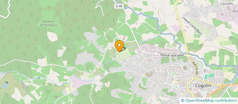 localisation de l'entreprise DOMAINE DE MURENNES  LA MOLE