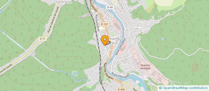 localisation de l'entreprise DOMAINE DE NEJSTCHRINO  EPINAL