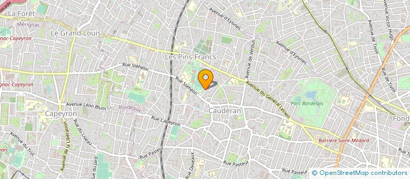 localisation de l'entreprise DOMAINE DE NEPTUNE à BORDEAUX