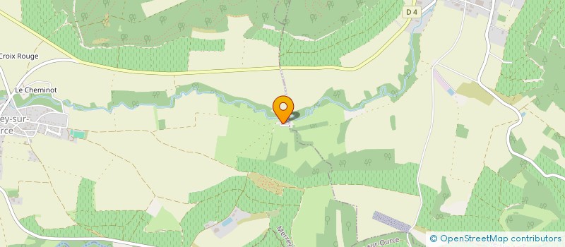 localisation de l'entreprise DOMAINE DE NUISEMENT à MERREY-SUR-ARCE