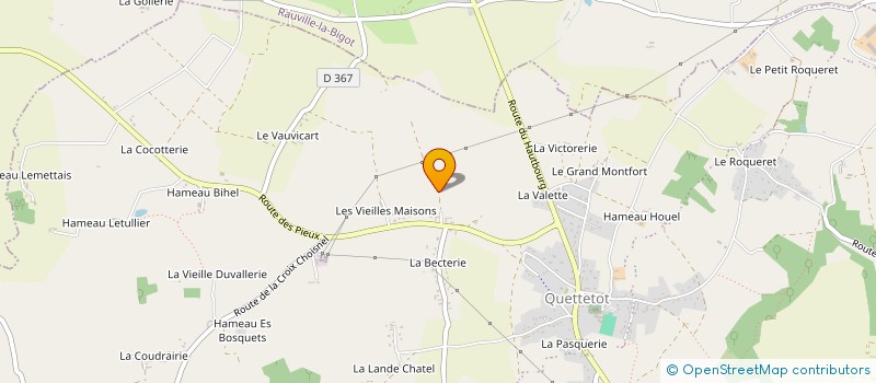 localisation de l'entreprise DOMAINE DE PALAIS ZOO  BRICQUEBEC-EN-COTENTIN