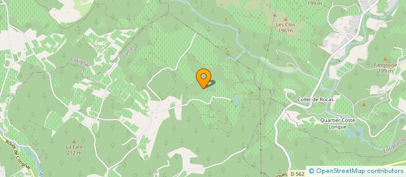 localisation de l'entreprise DOMAINE DE PARAILLON  CARCES