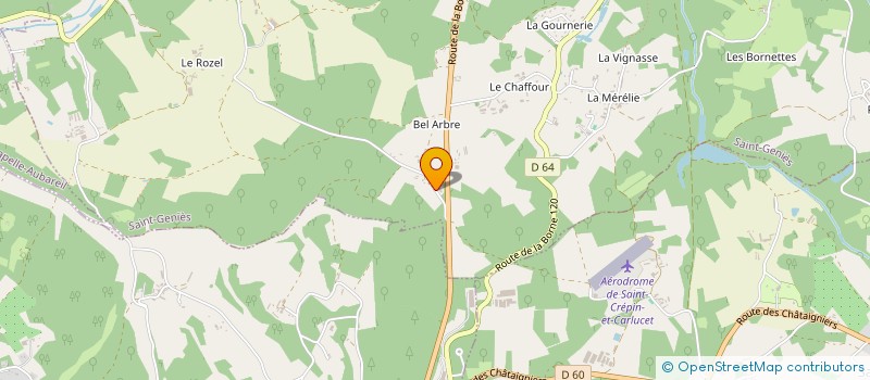 localisation de l'entreprise DOMAINE DE PELVEZY  SAINT-GENIES