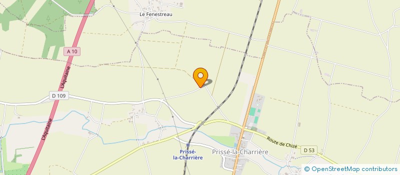 localisation de l'entreprise DOMAINE DE PERE  PLAINE-D'ARGENSON