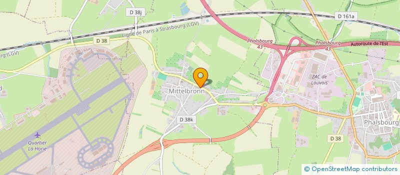 localisation de l'entreprise DOMAINE DE PIA  MITTELBRONN