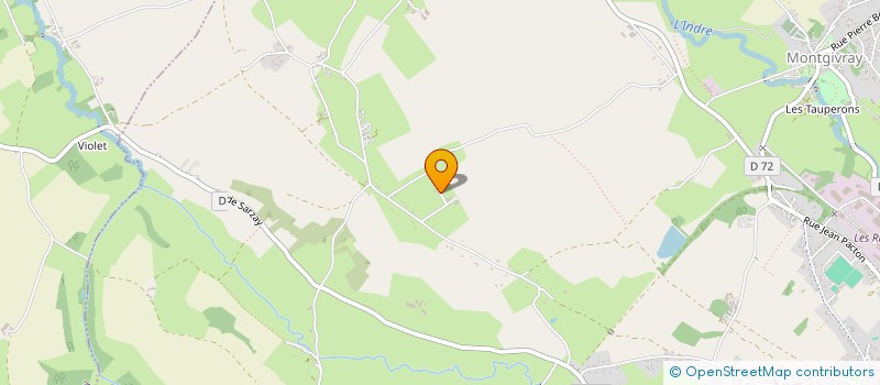 localisation de l'entreprise DOMAINE DE POUZELAS à MONTGIVRAY