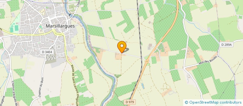 localisation de l'entreprise DOMAINE DE PRAVIEL  AIMARGUES