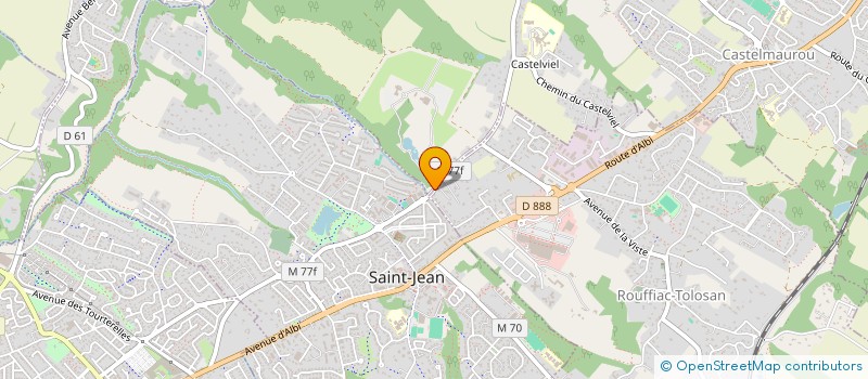 localisation de l'entreprise DOMAINE DE PREISSAC à CASTELMAUROU