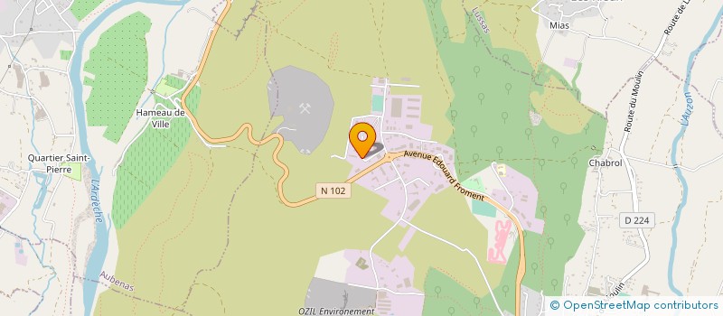 localisation de l'entreprise DOMAINE DE REDON  LAVILLEDIEU