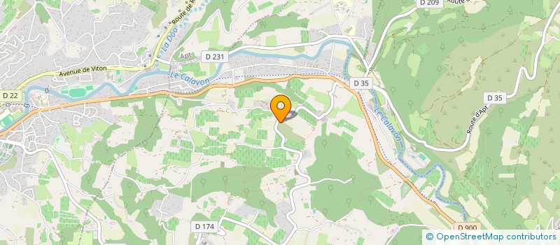 localisation de l'entreprise DOMAINE DE REGAIN  SAIGNON