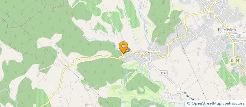 localisation de l'entreprise DOMAINE DE REGUSSE à PIERREVERT