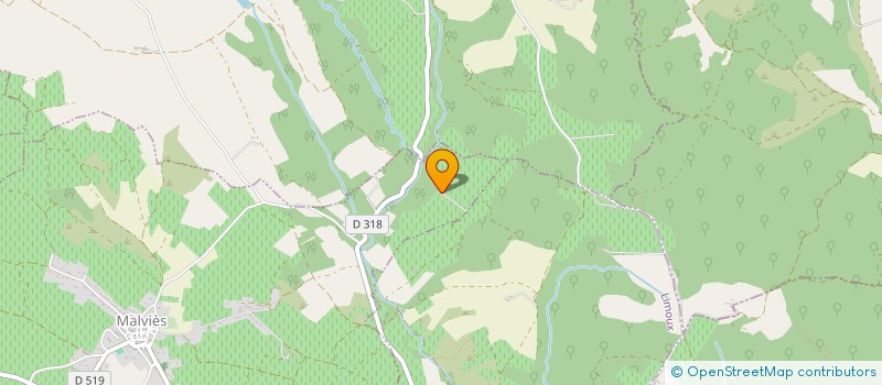 localisation de l'entreprise DOMAINE DE REVERDY  MALVIES