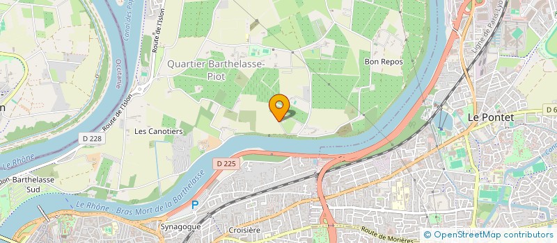 localisation de l'entreprise DOMAINE DE ROCHEGUDE  AVIGNON