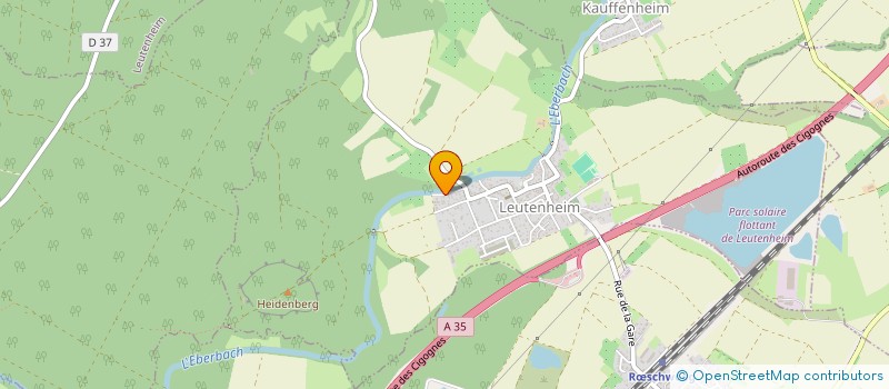 localisation de l'entreprise DOMAINE DE ROUNTZ  RSCHWOOG