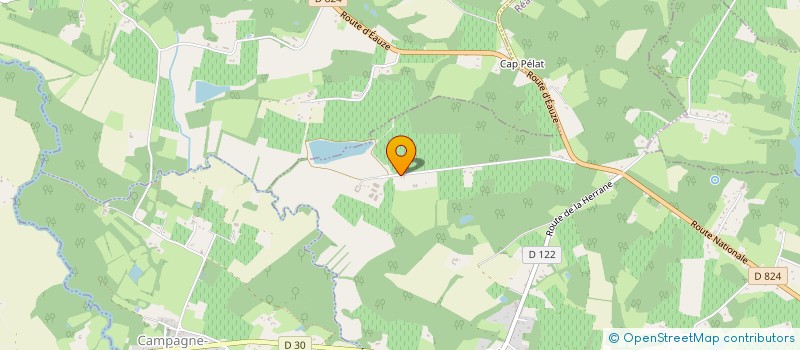 localisation de l'entreprise DOMAINE DE SAINT AUBIN  REANS