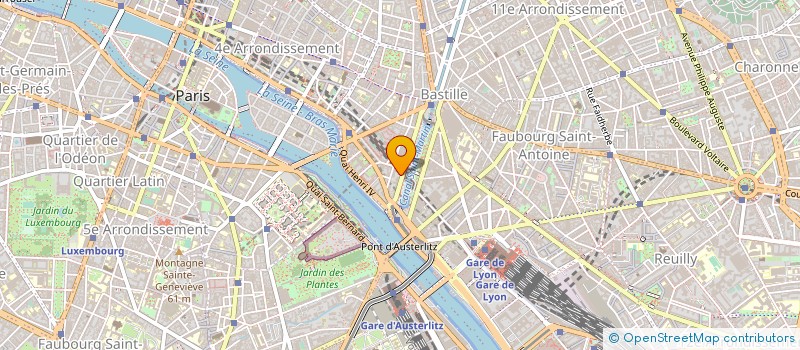 localisation de l'entreprise DOMAINE DE SAINT ELOI à PARIS
