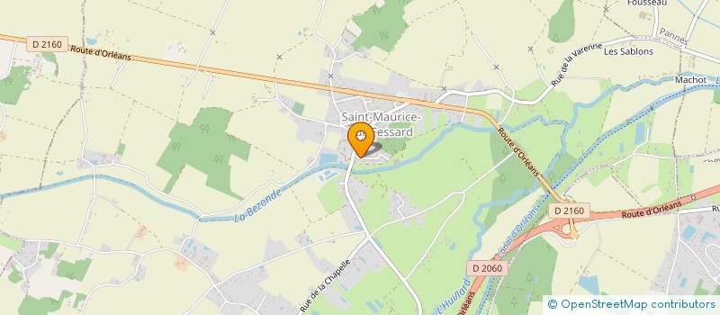 localisation de l'entreprise DOMAINE DE SAINT MAURICE à SAINT-MAURICE-SUR-FESSARD