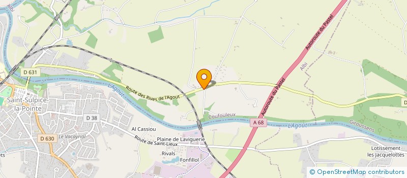 localisation de l'entreprise DOMAINE DE SAINT-WAAST  COUFOULEUX