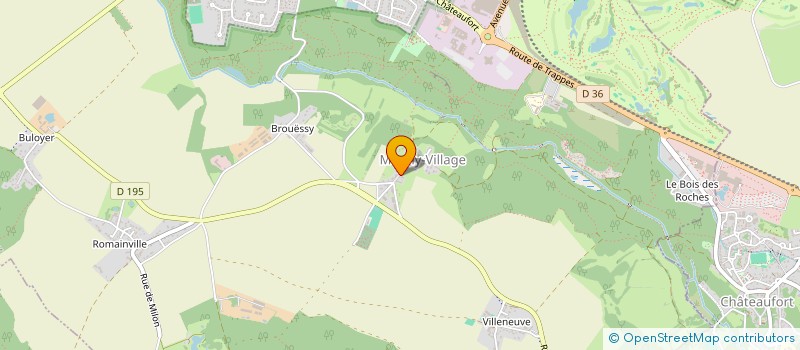 localisation de l'entreprise DOMAINE DE SAINTE MARTHE  MAGNY-LES-HAMEAUX