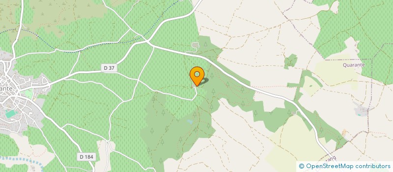 localisation de l'entreprise DOMAINE DE SALIES à QUARANTE