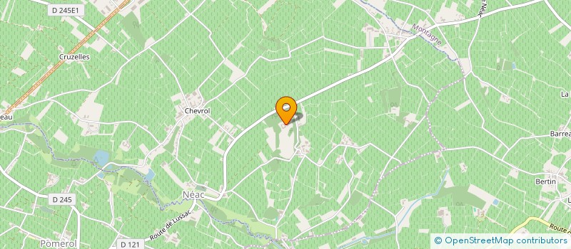localisation de l'entreprise DOMAINE DE SIAURAC à NEAC