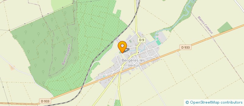 localisation de l'entreprise DOMAINE DE SIDURI  BERGERES-LES-VERTUS